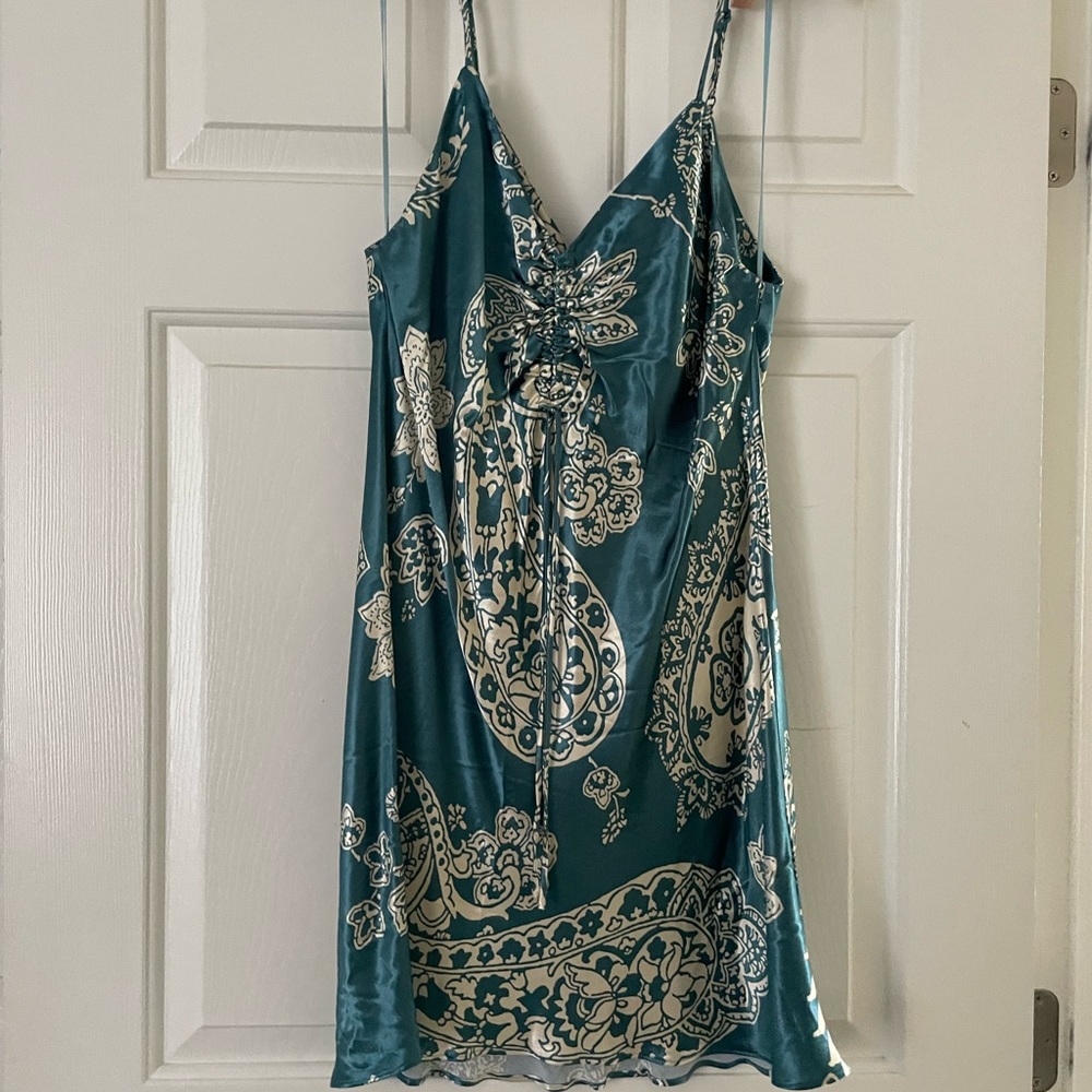 Paisley Zara slip dress